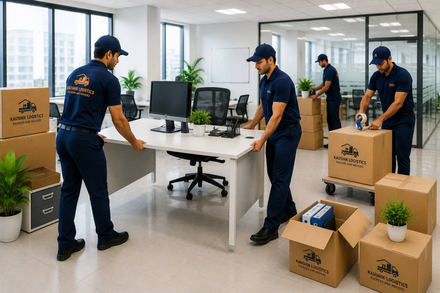 Office shifting